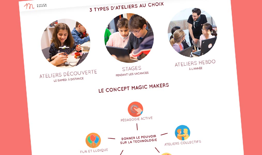 Ateliers pour codeurs en herbe.