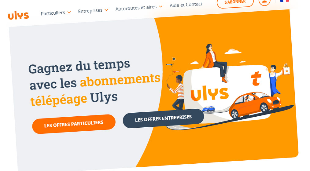 Badge pour rendre fluide votre passage au péage.