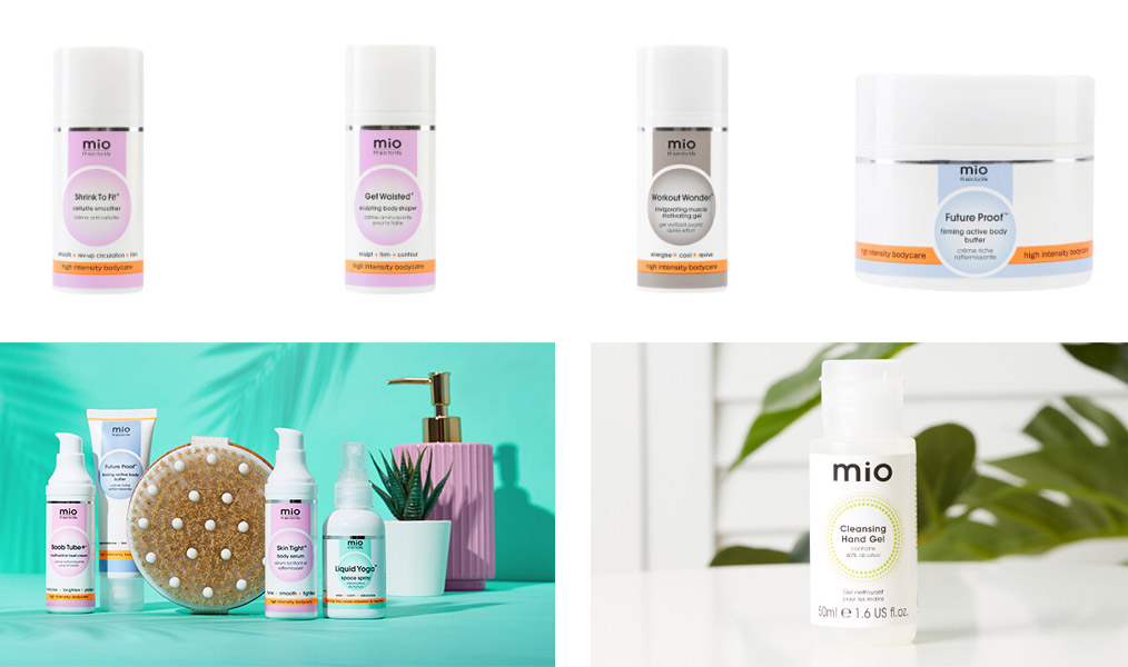 Best of des produits Mio Skincare.