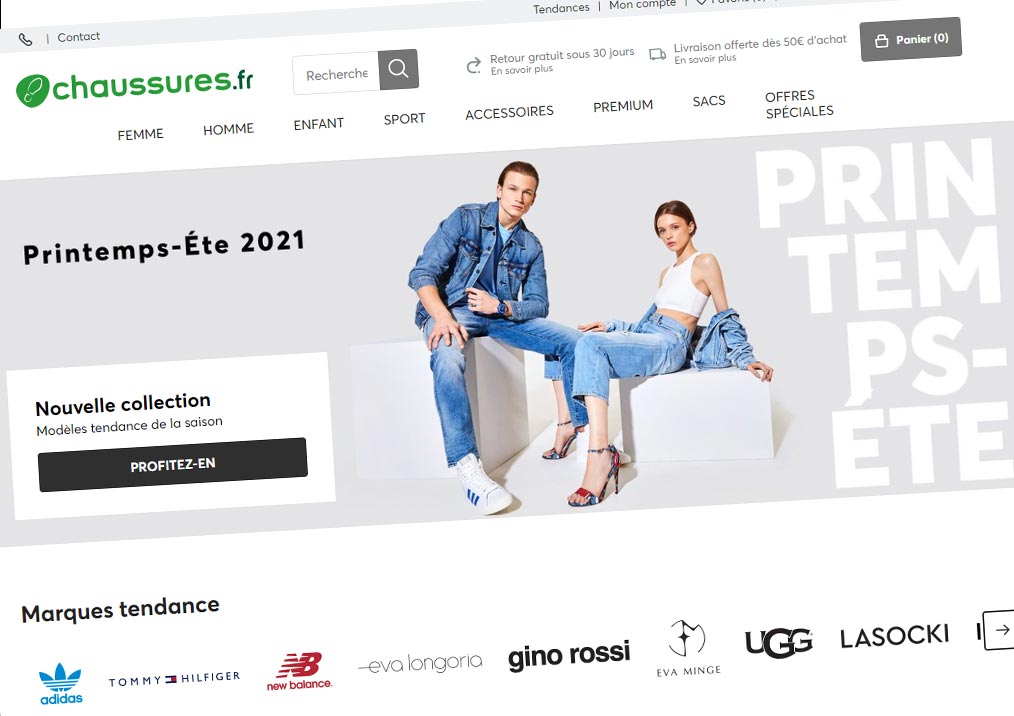 Chaussures.fr, le spécialiste de devinez quoi...
