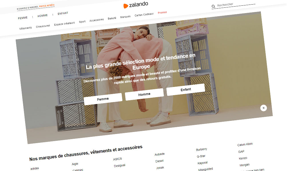 Vos chaussures, vêtements et accessoires sur Zalando.