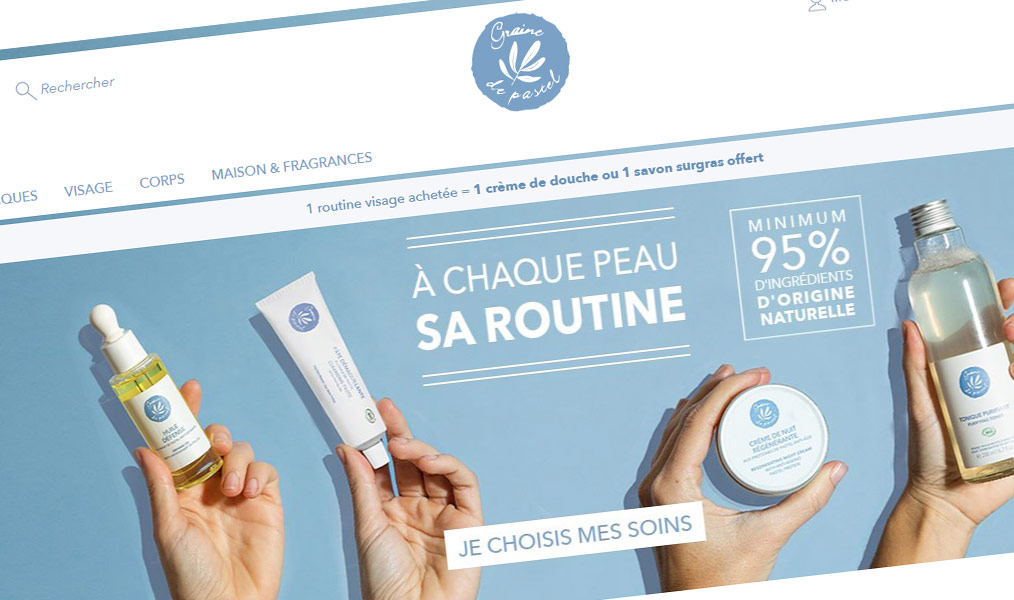 Cosmétiques à base de Pastel médicinale.