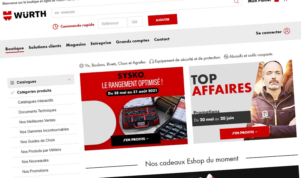 De l'outillage et du matériel pro.