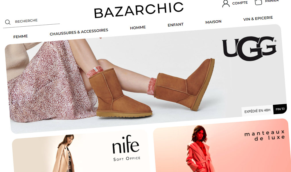 De nouvelles ventes privées Mode et Life Style tous les jours.