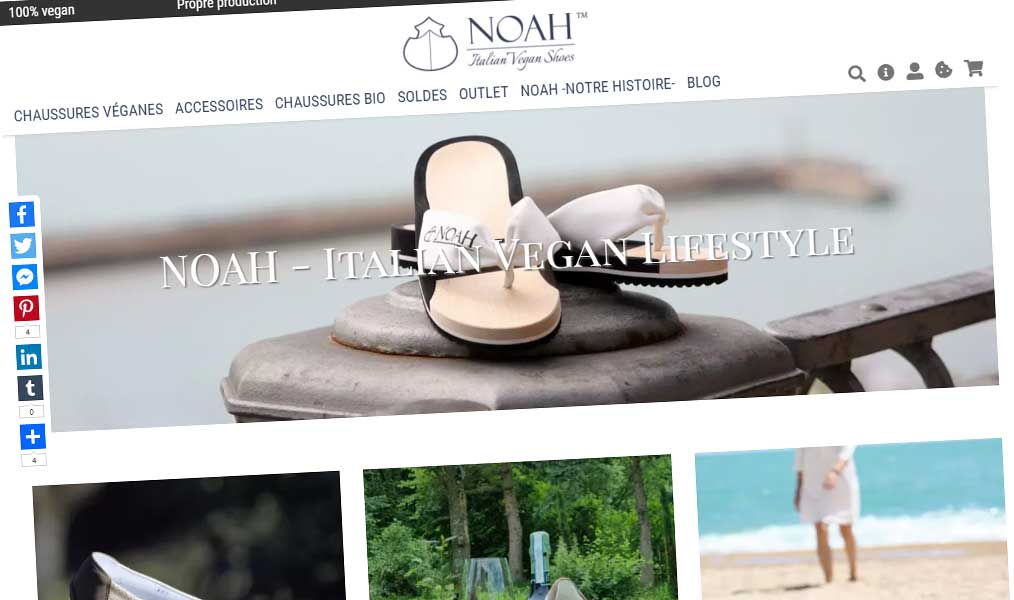 Des chaussures italiennes fabriquées écologiquement.