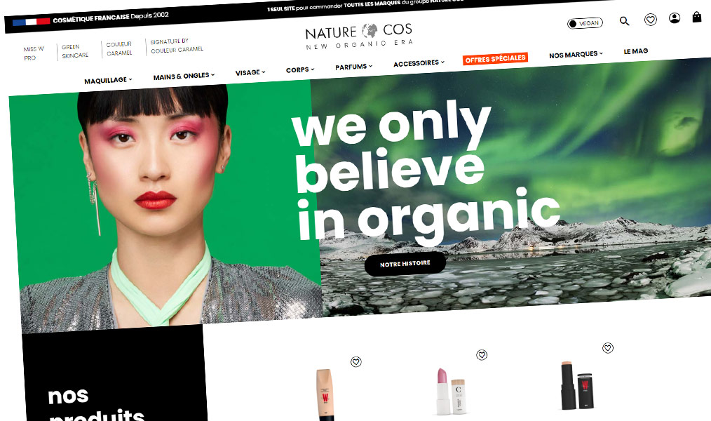 Des cosmétiques bio depuis toujours.