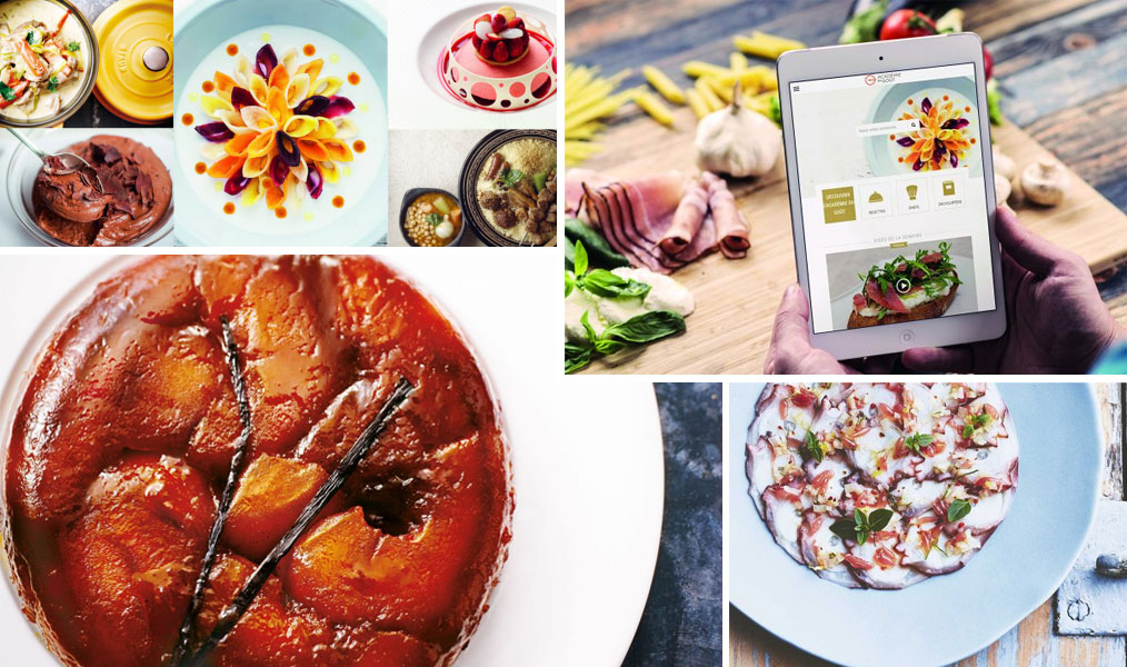 Des entrées, plats et desserts de grands chefs.