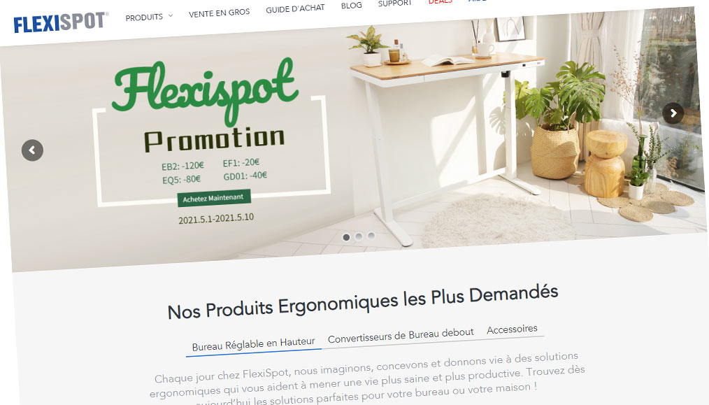 Des espaces de travail ergonomiques.