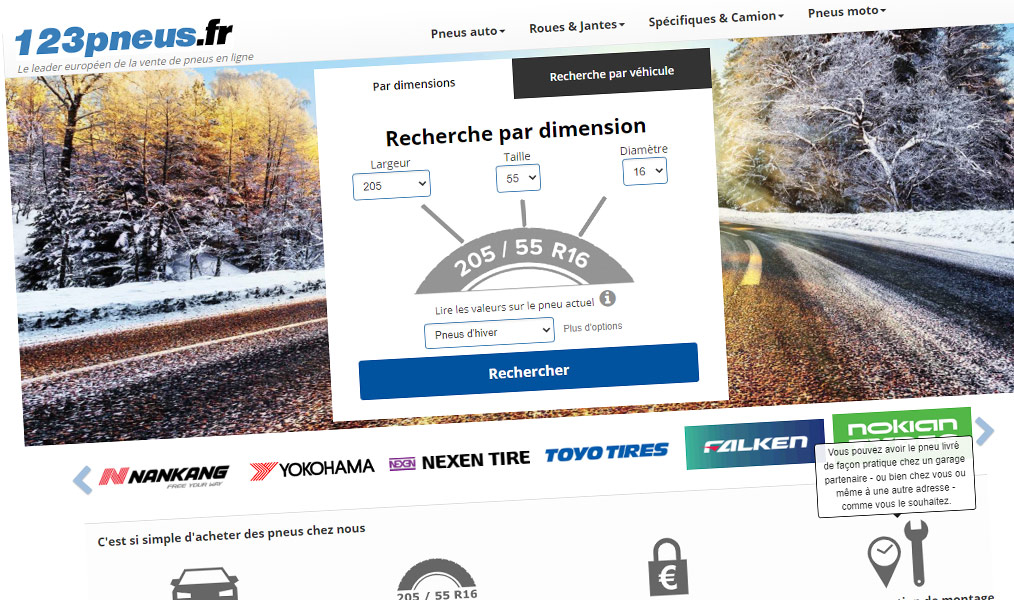 Des pneumatiques de tondeuse jusqu'à l'engin agricole, automobile comprise.