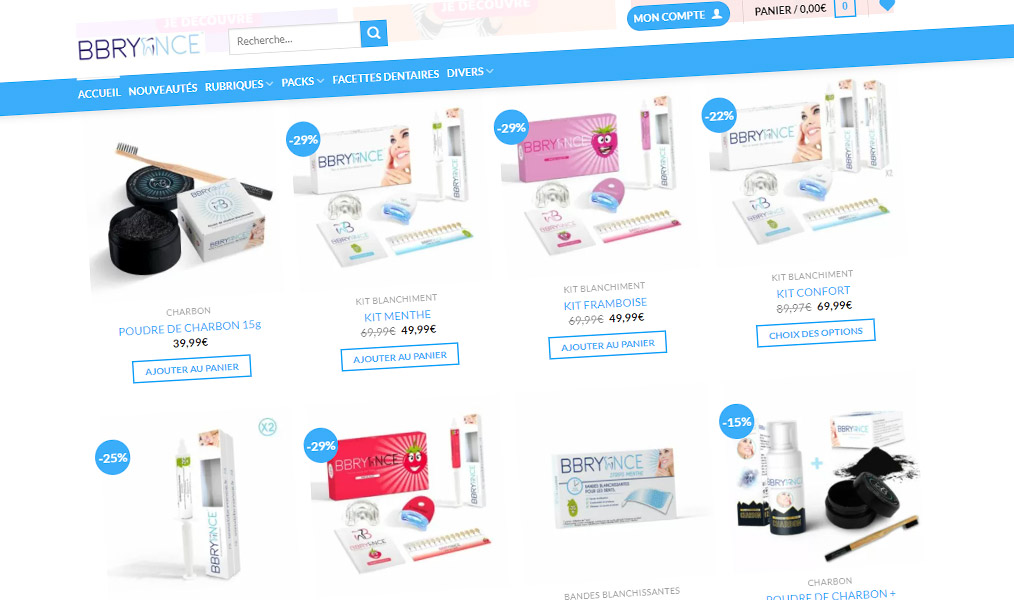 Des solutions pour éclaircir vos dents.
