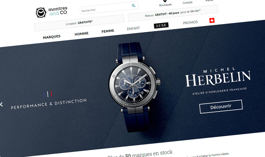 Montres and Co - distributeur officiel de grandes marques de montres