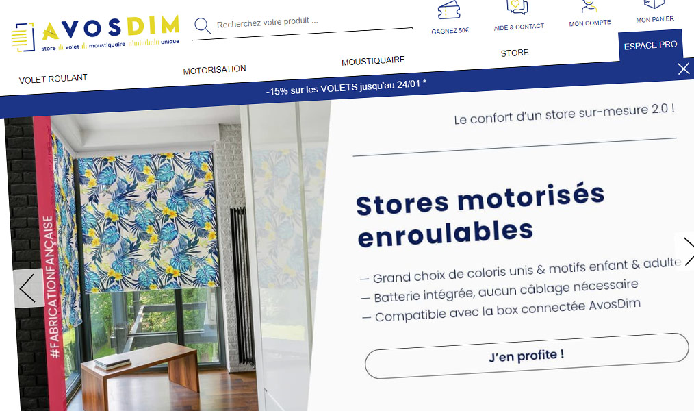 Du sur-mesure pour vos volets roulants, stores te moustiquaires.