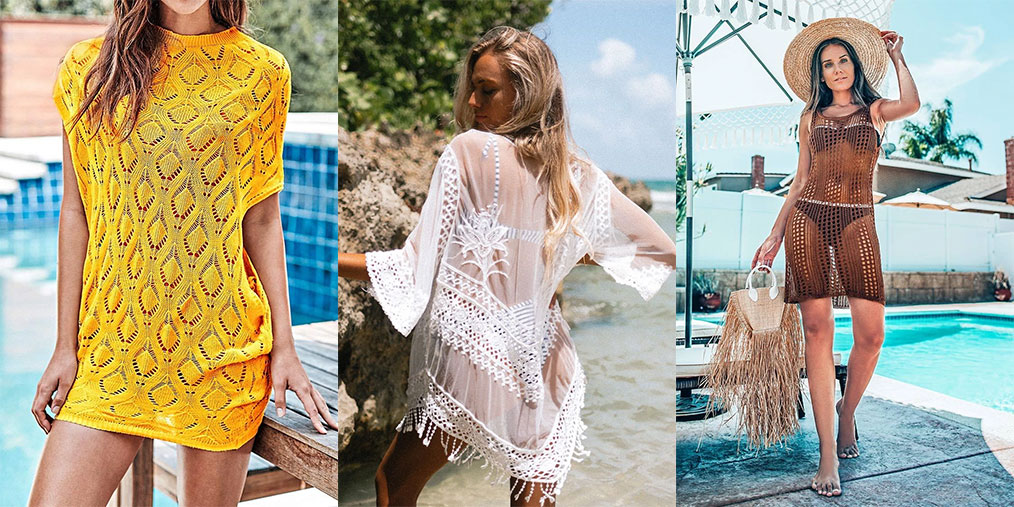 en mode cover up/tunique de plage