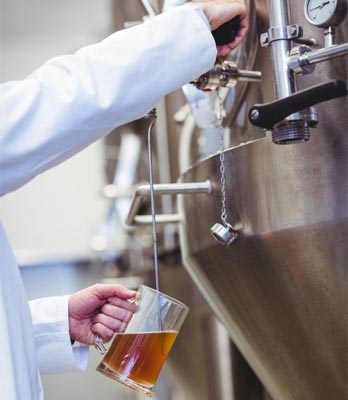 Fabrication de la bière.