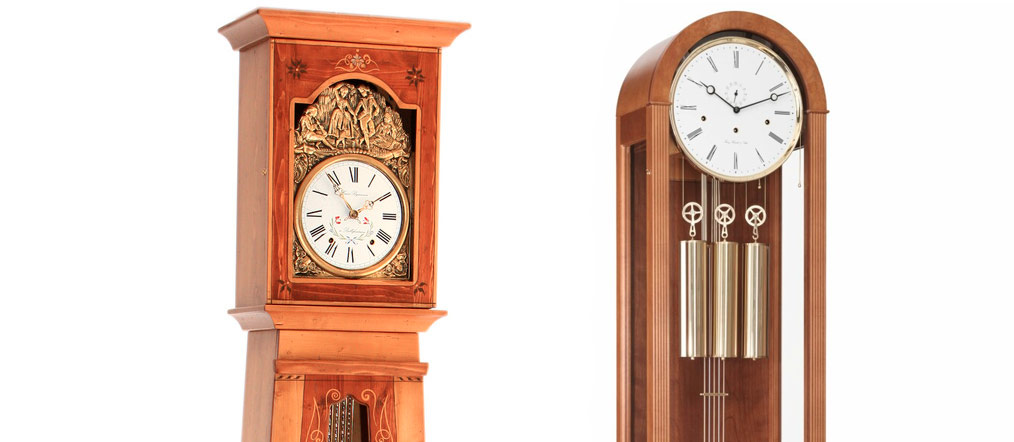 Horloges Comtoises présentées sur 1001Pendules.