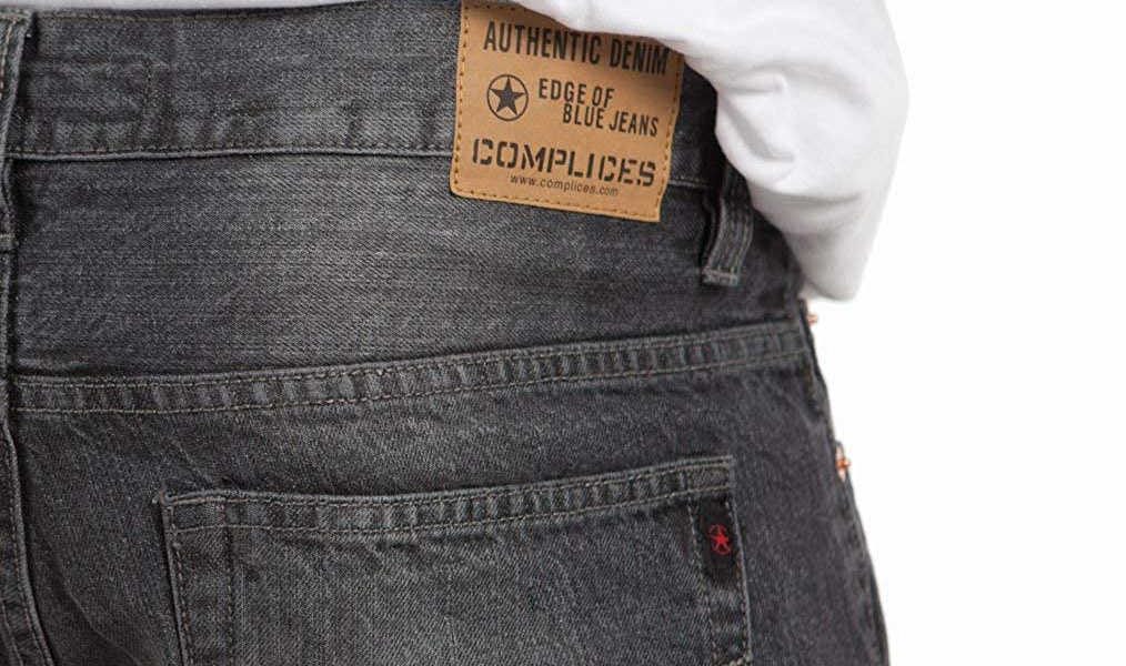Le jean's gris coupe droite Complices