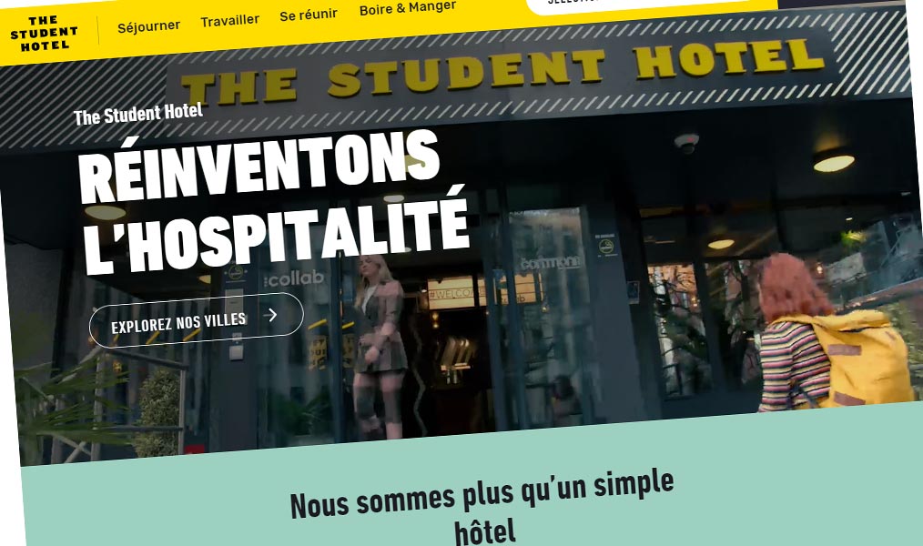 L'hospitalité réinventée.