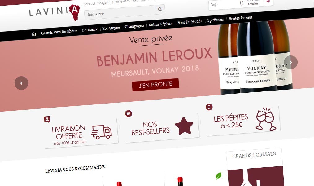 La cave aux milliers de vins.