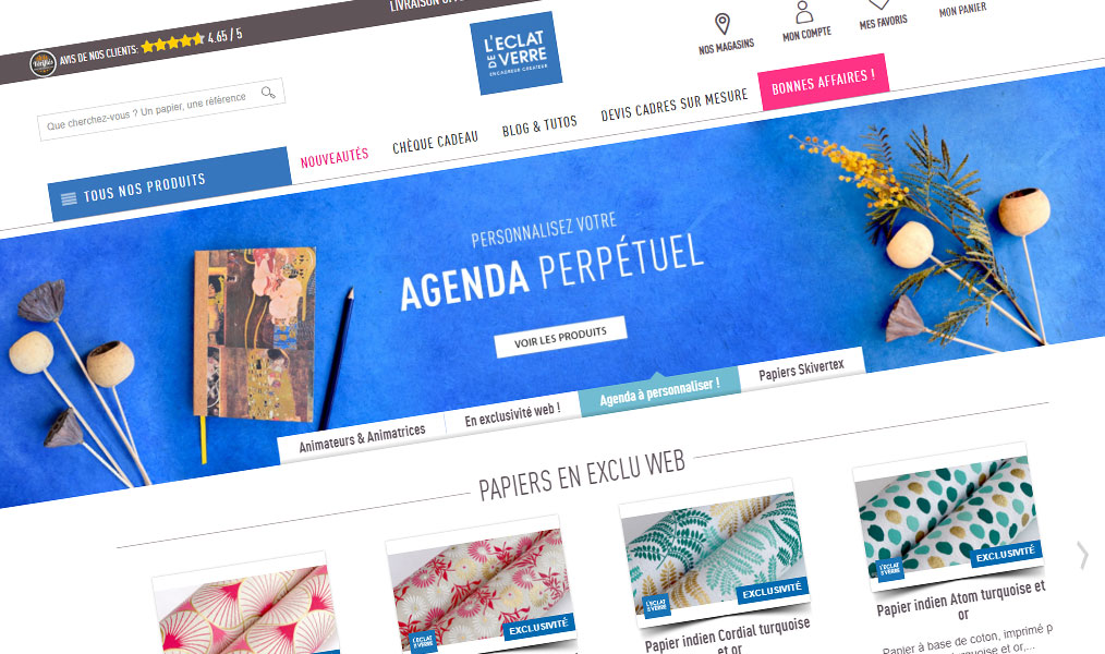 Encadrement, cartonnage et loisirs créatifs.