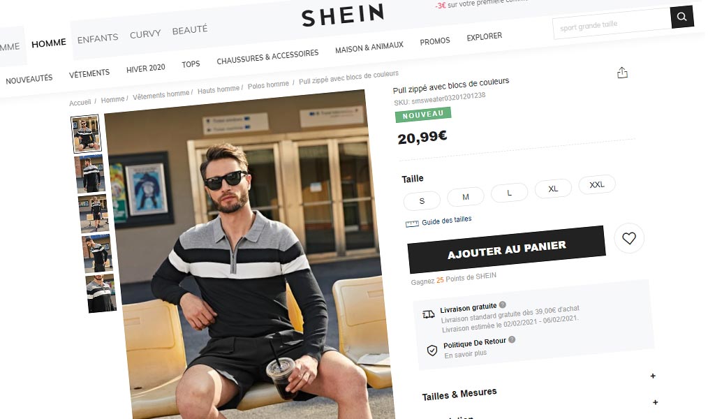 La mode au masculin