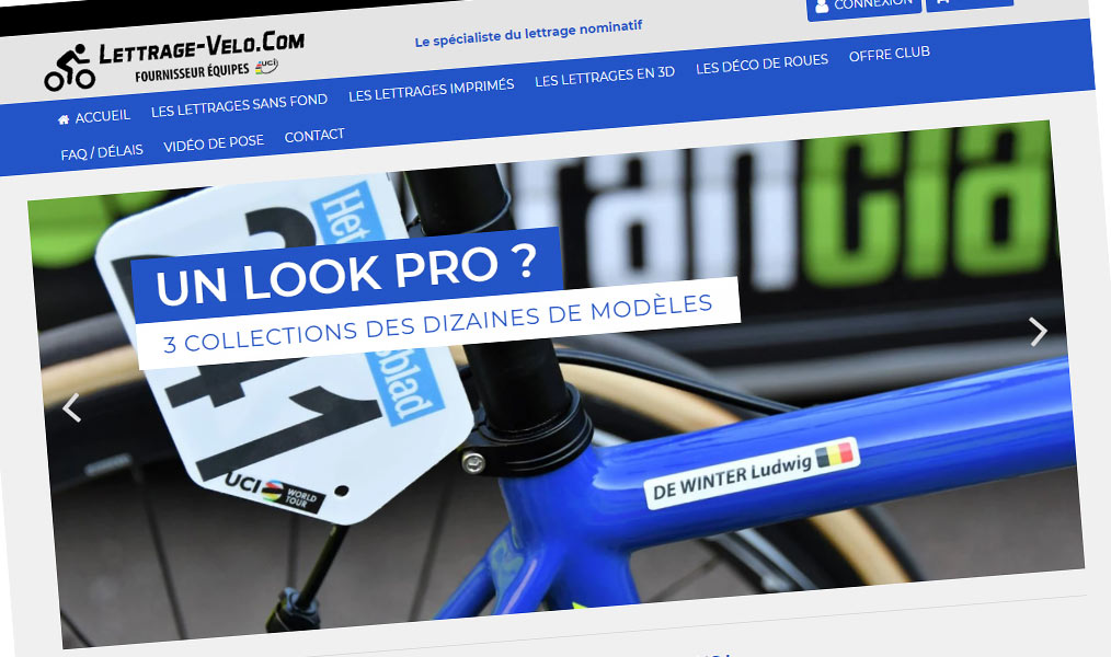 La touche pro de votre vélo.