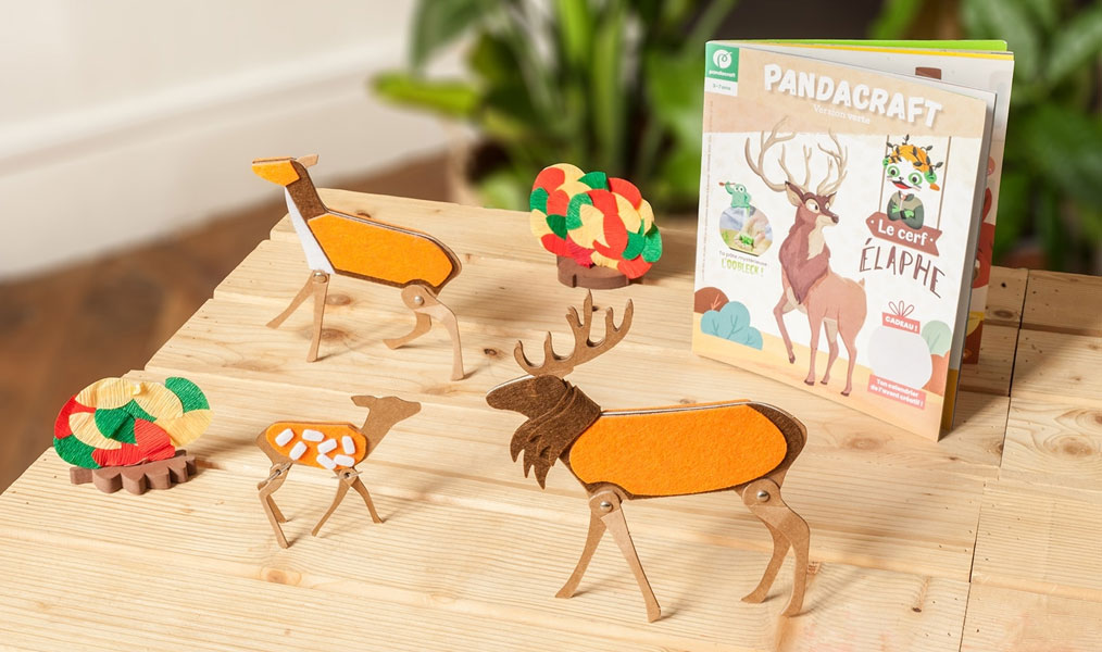 Le cerf élaphe, kit éducatif pour les 3-7 ans