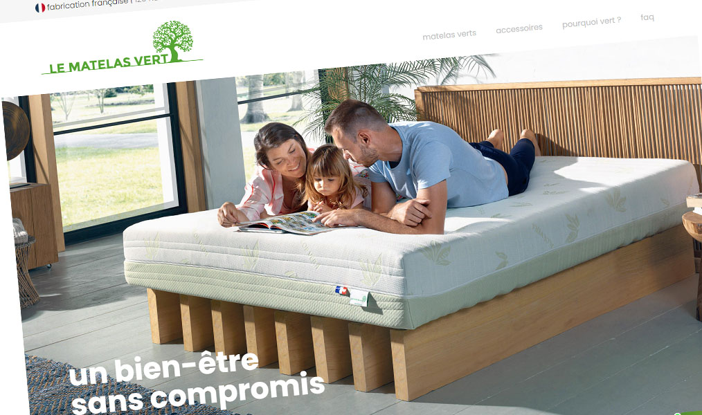 Le matelas écologique Le Matelas Vert.