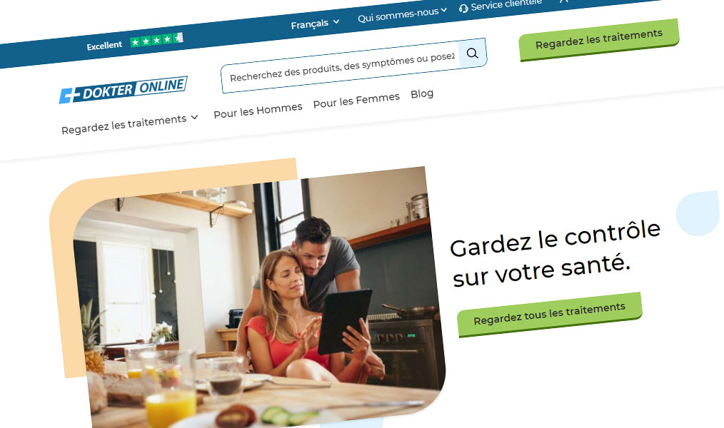 Le service médical en ligne.