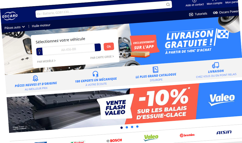 Le site qui démocratise l'entretien automobile.