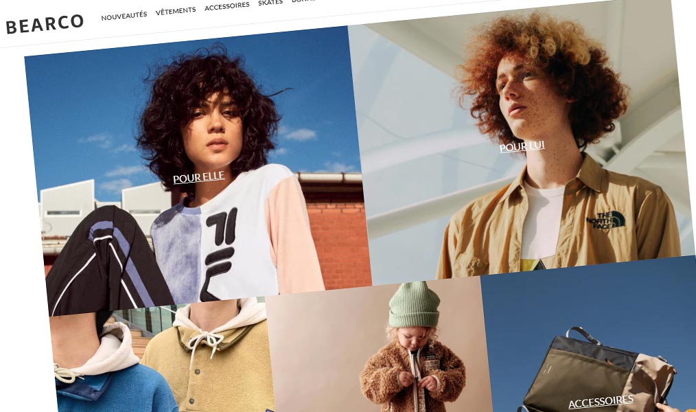 Le style outdoor Bearco.