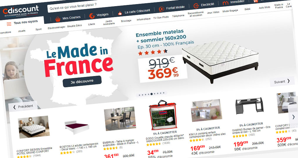 Le supermarché d'internet.