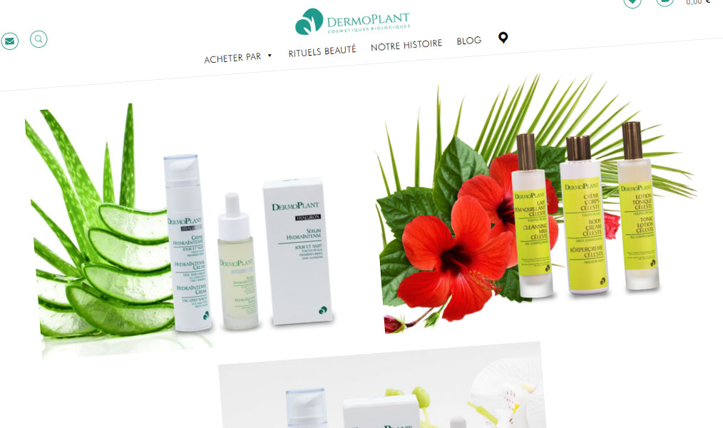 Les cosmétiques Bio sans ingrédients inutiles.