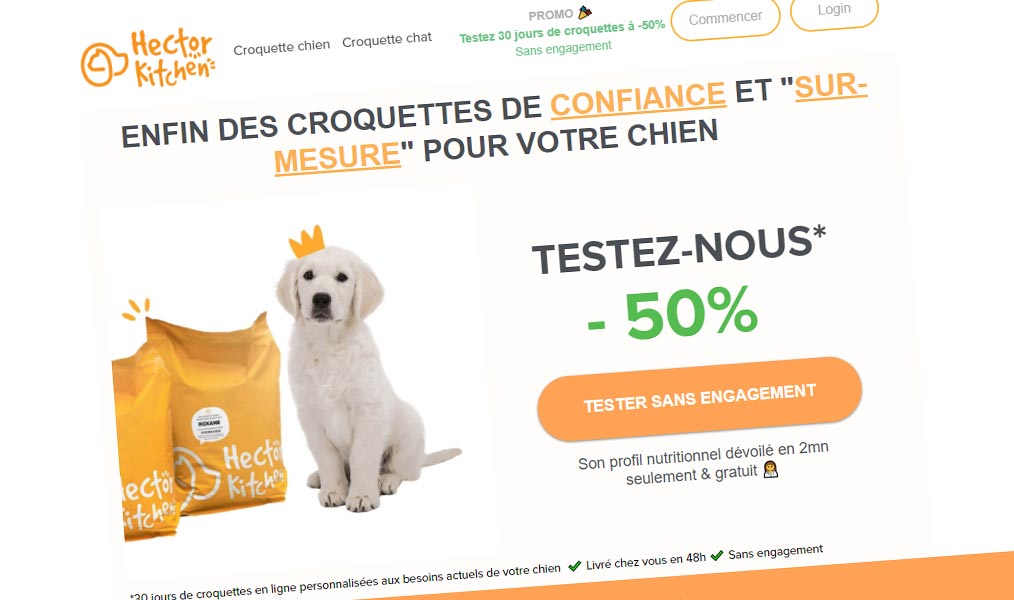 Les croquettes adaptées à votre fidèle compagnon.
