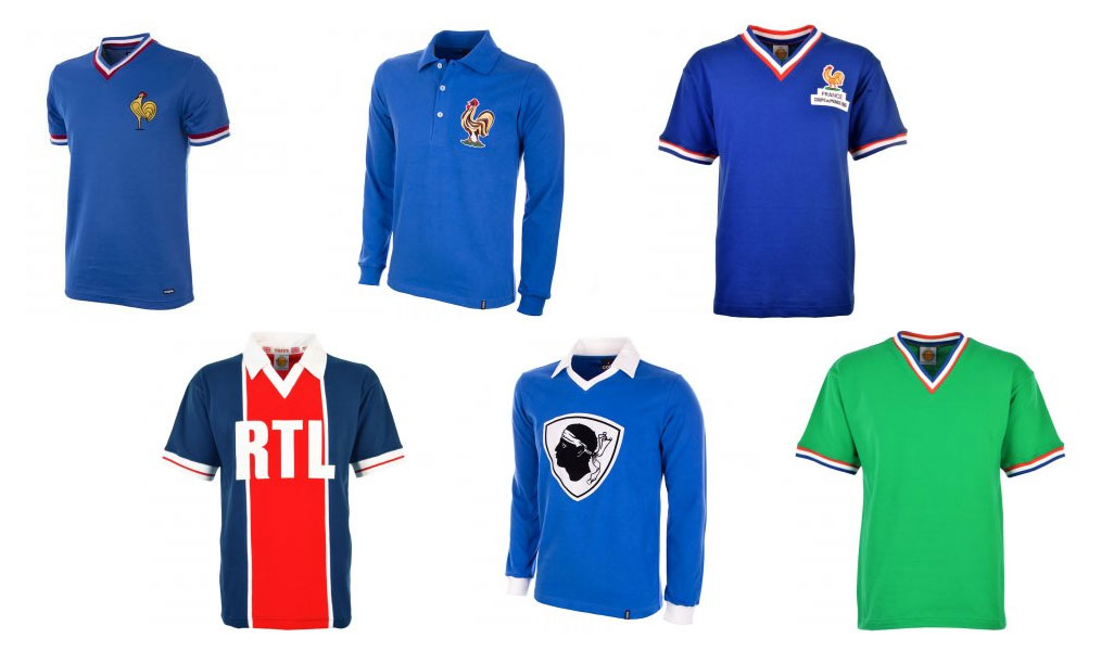 Les maillots vintages sur Retrofootball.