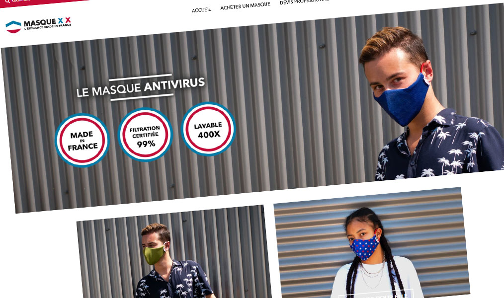 Les masques de protection antivirus Masque XIX.