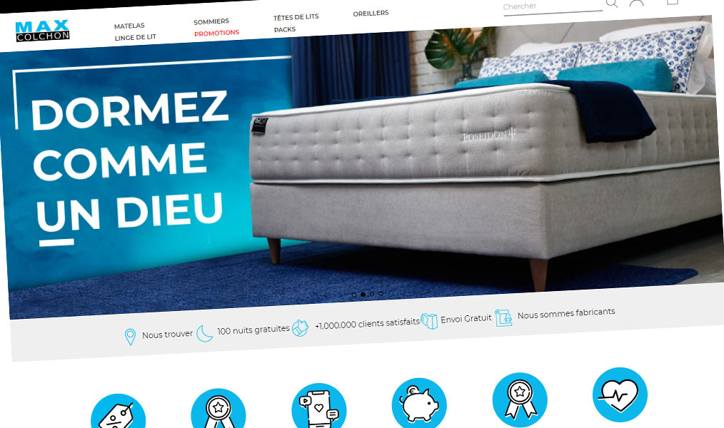 Les matelas premium venus d'Ibérie.