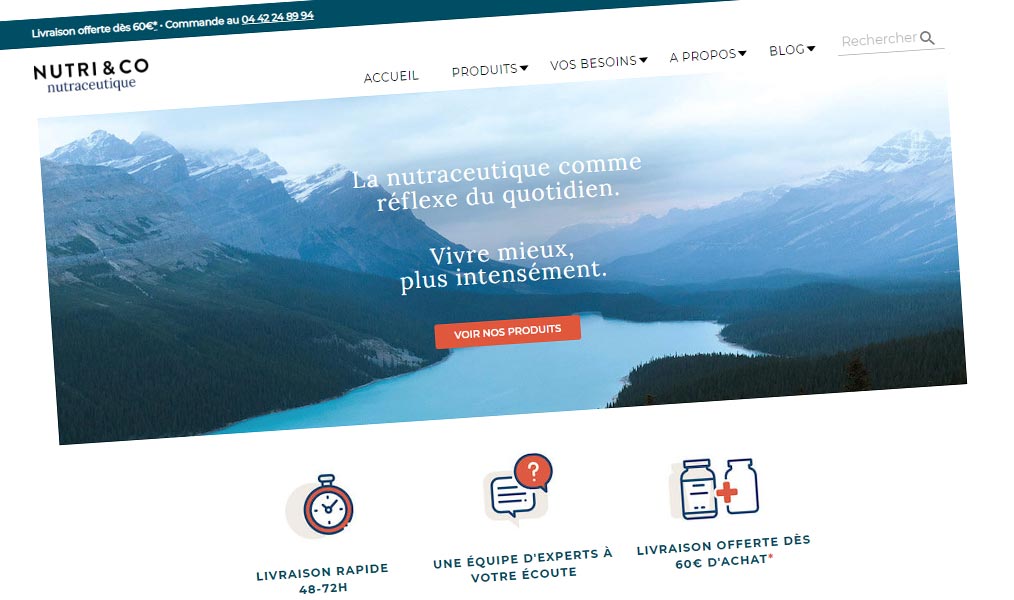 Les nutraceutiques Nutri&Co.