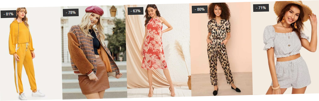 Les remises importantes des Soldes sur SheIn.