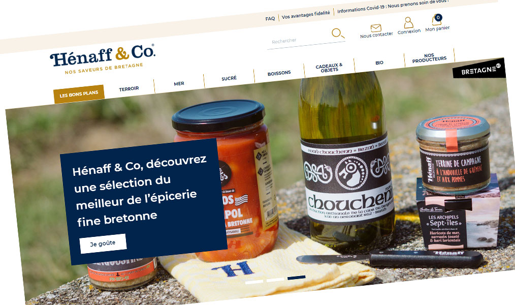 Les saveurs de Bretagne Hénaff & Co.