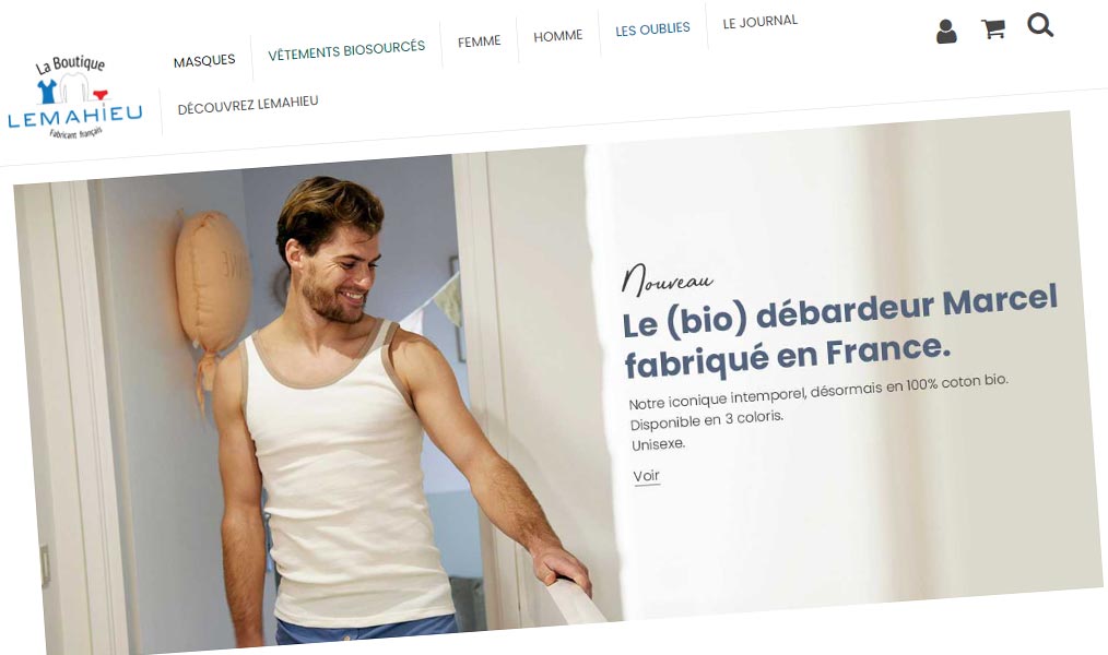 Les sous-vêtements made in France.