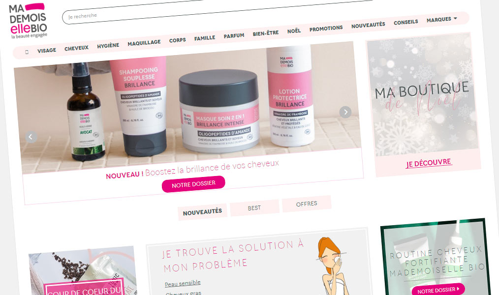Mademoiselle bio - la beauté engagée