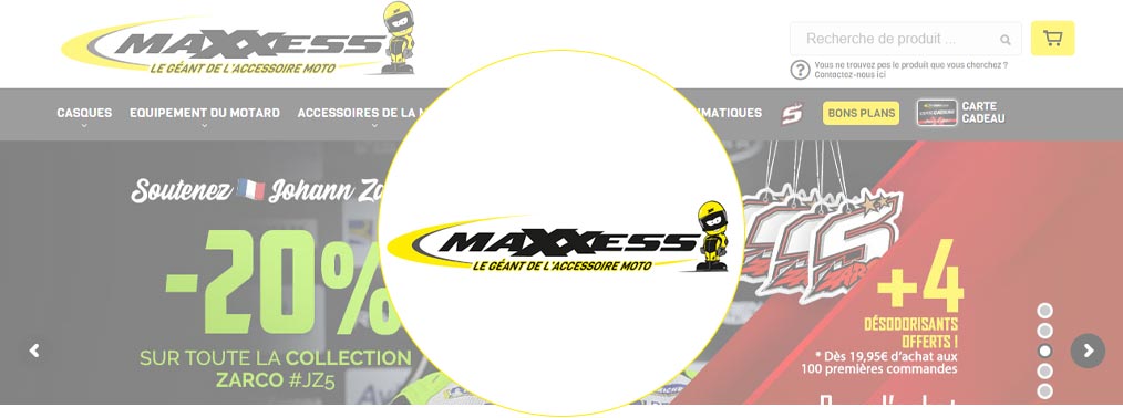 Maxxess, un maximum de choix en accessoires moto.