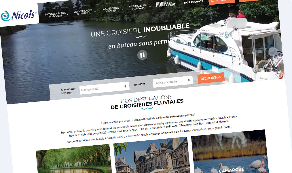 Nicols, louez votre bateau sans permis.