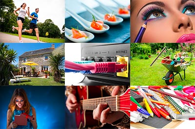 Nos codes promo abordent tous les thèmes : Mode, Alimentation, Culture, Sports, Maison, High-tech, Beauté, Voyages, Téléphonie, Automobile...