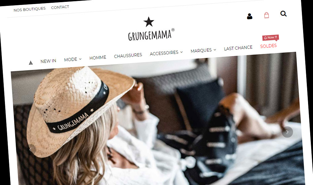 Page d'accueil Grungemama.
