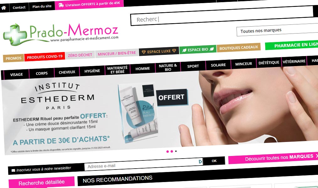Pharmacie et parapharmacie Prado Mermoz.
