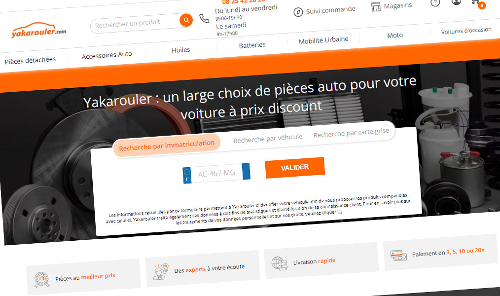 Pièces mécaniques pour entretenir votre automobile.