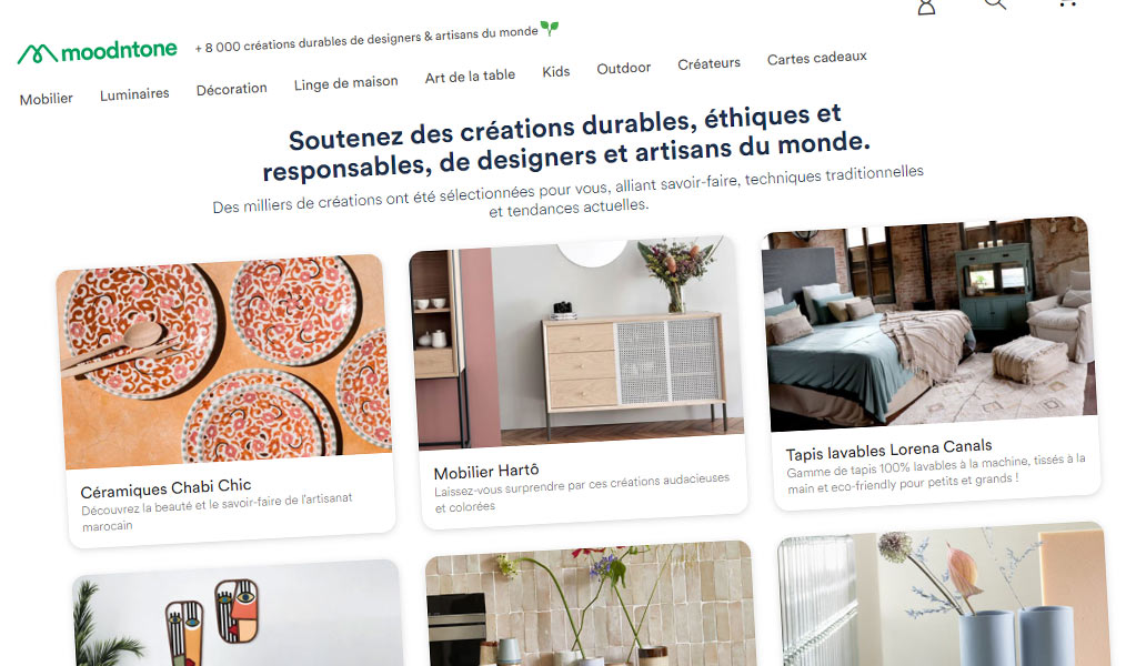 Pour des intérieurs esthétiques éthiques.