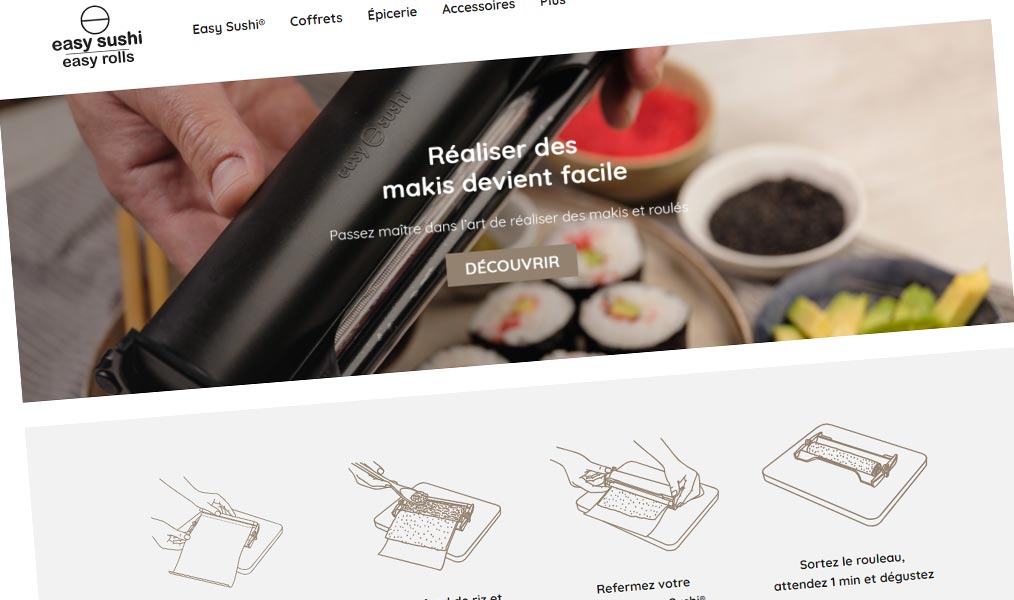 Pour maîtriser la confection des sushis.