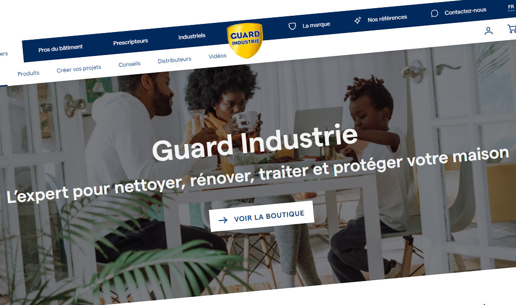 Produits professionnels pour le nettoyage des sols, murs et toitures.